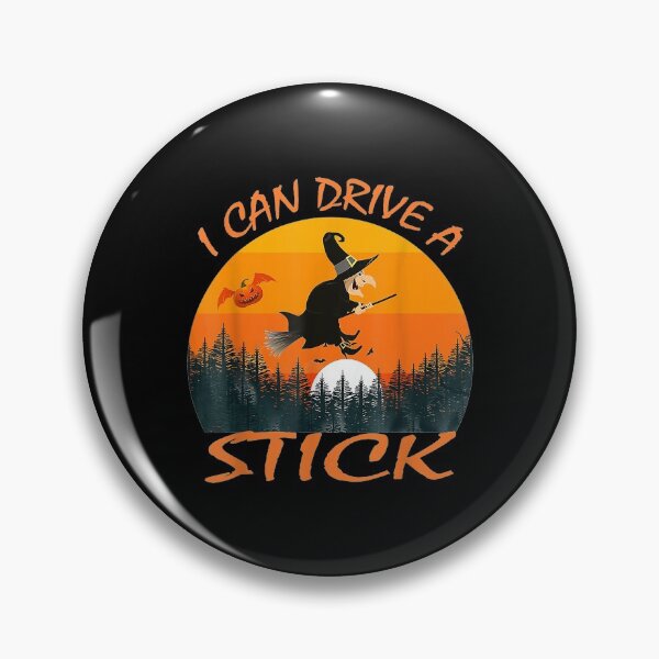 Item preview,  Yes Can Drive Stick Halloween Costume Old Witch designed and sold by idabry.