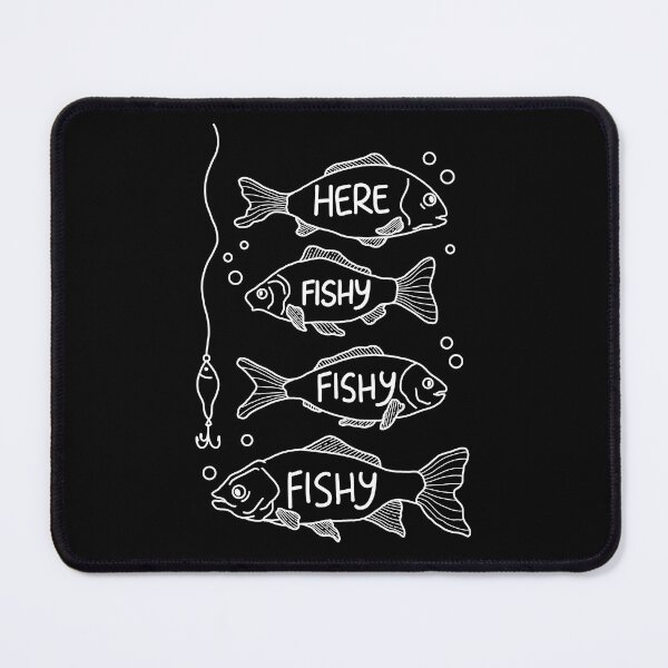 Item preview, Here Fishy Fishy Fishy designed and sold by ethnicdrawing.