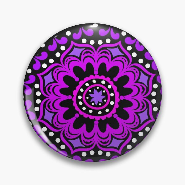 Item preview, Purple blue Mandala designed and sold by haroulita.