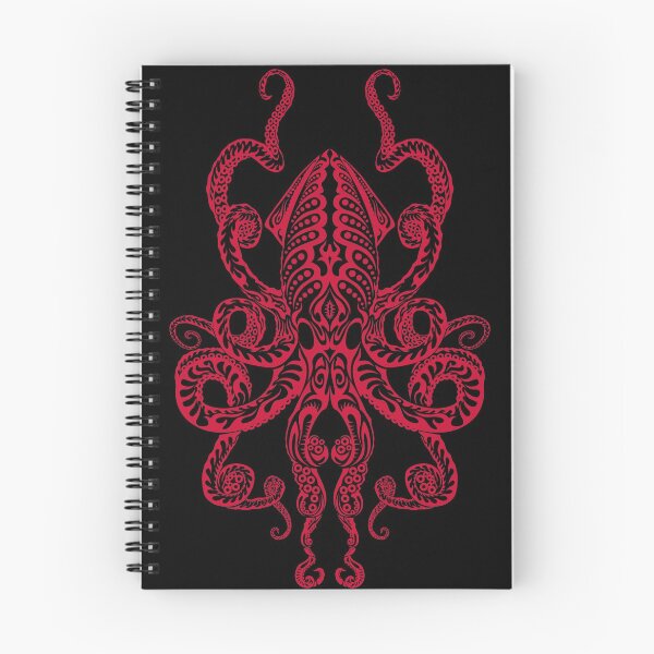Item preview, Tattoo Giant Squid Red designed and sold by HexOne.