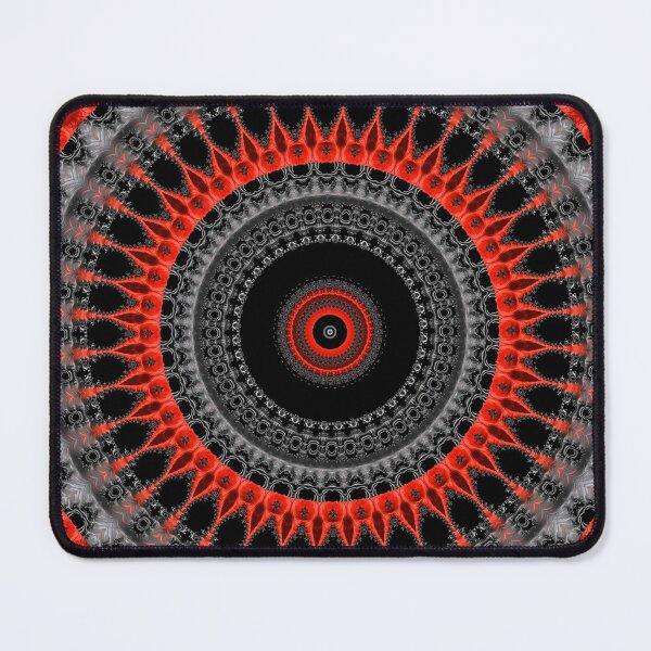Item preview, red black mandala designed and sold by haroulita.