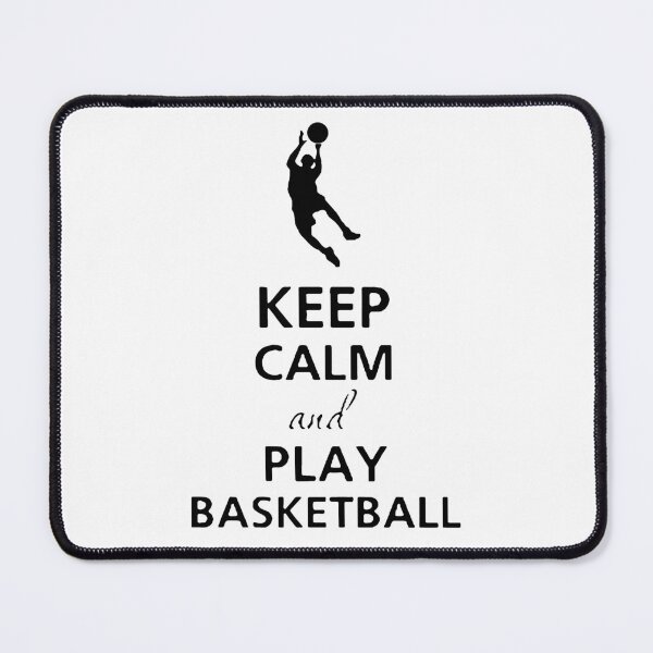 Item preview, Keep Calm and Play Basket Ball Player Classic Gift Premium Apparel Funny Holiday Xmas designed and sold by DesignByHeartUK.