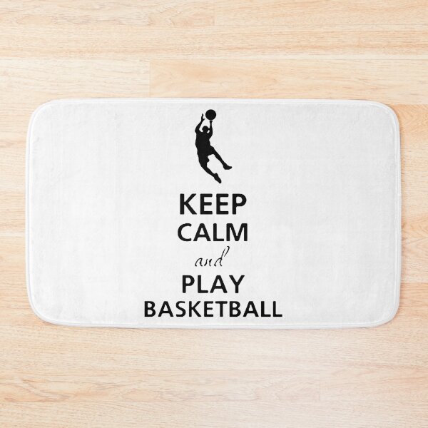 Item preview, Keep Calm and Play Basket Ball Player Classic Gift Premium Apparel Funny Holiday Xmas designed and sold by DesignByHeartUK.