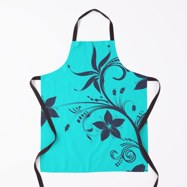 Item preview, Abstract Patterns On Ceramic Tile | Teal Flowers-By Abatkok designed and sold by abatkok.