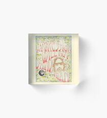 This Aggression Will Not Stand, Man Acrylic Block