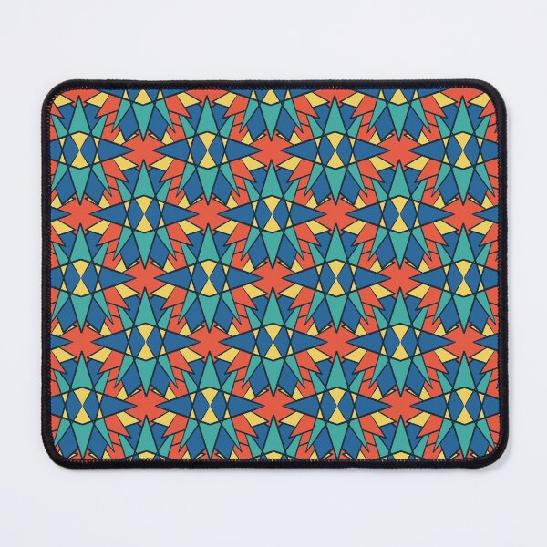 Item preview, geometric aztec inspired pattern designed and sold by PegFollyDesigns.
