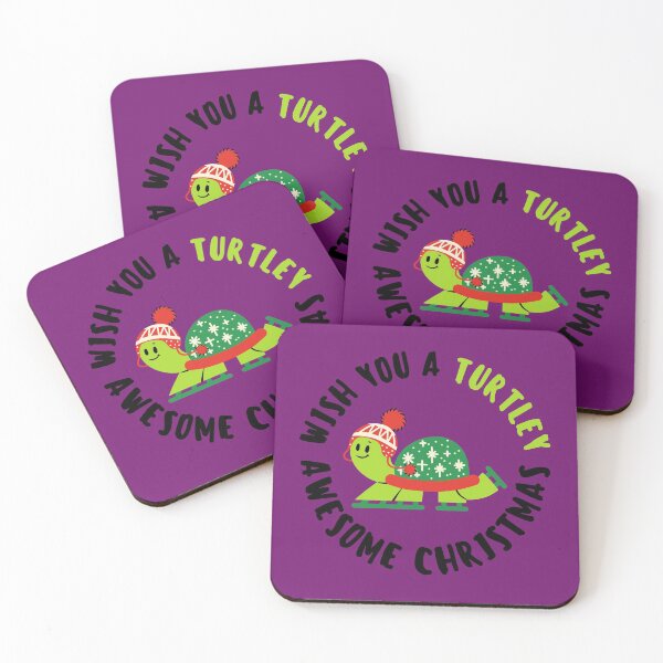 Item preview, Wish You A Turtley Awesome Christmas designed and sold by RKMR.