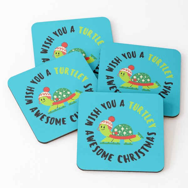 Item preview, Wish You A Turtley Awesome Christmas designed and sold by RKMR.