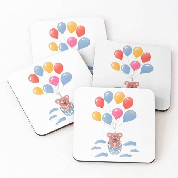 Item preview, Teddy Bear and Balloons designed and sold by OneLook.