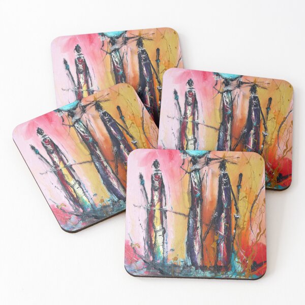 Item preview, African Tribal Women Pink designed and sold by Artbyirina.