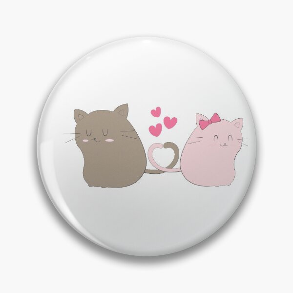 Item preview, Lovely cat couple| Cat couple ideas| Best gifts for cats lovers designed and sold by Karry-Pat.