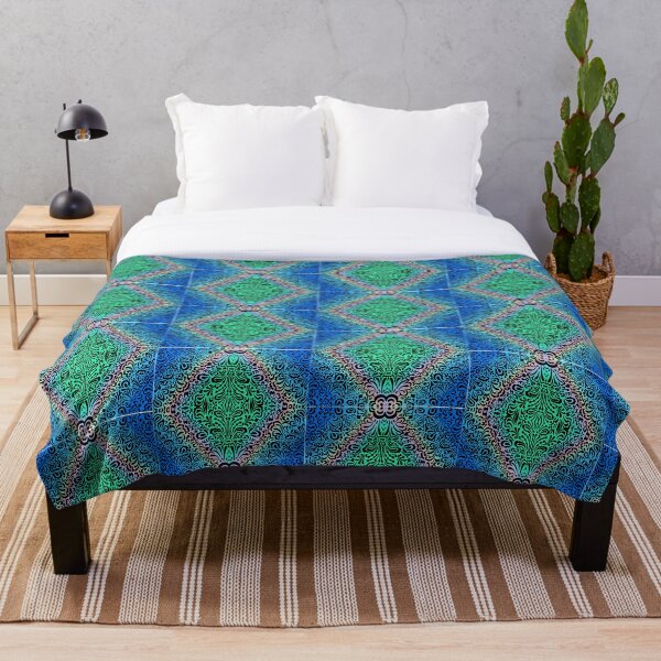 Item preview, Multicolored Floral Boho Damask Design Art designed and sold by Thilaniz.