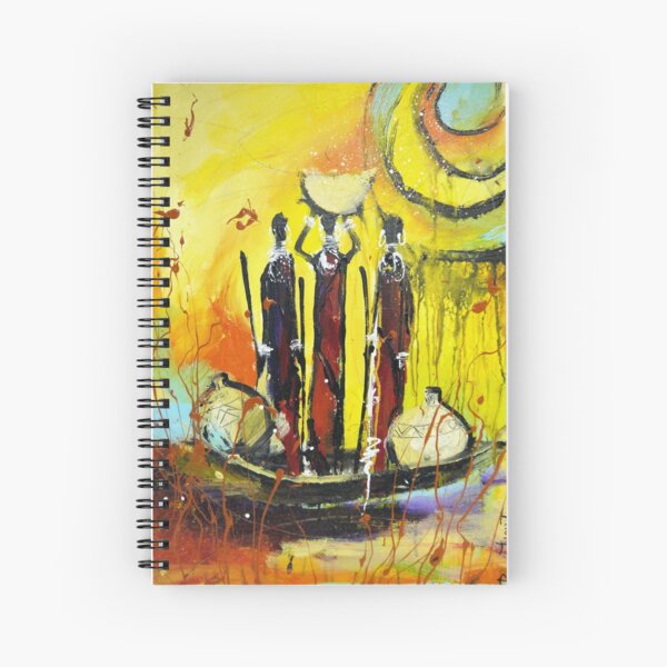 Item preview, African Tribal Women Yellow designed and sold by Artbyirina.