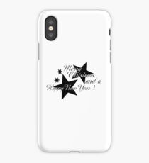Merry Christmas and Happy New Year iPhone Case