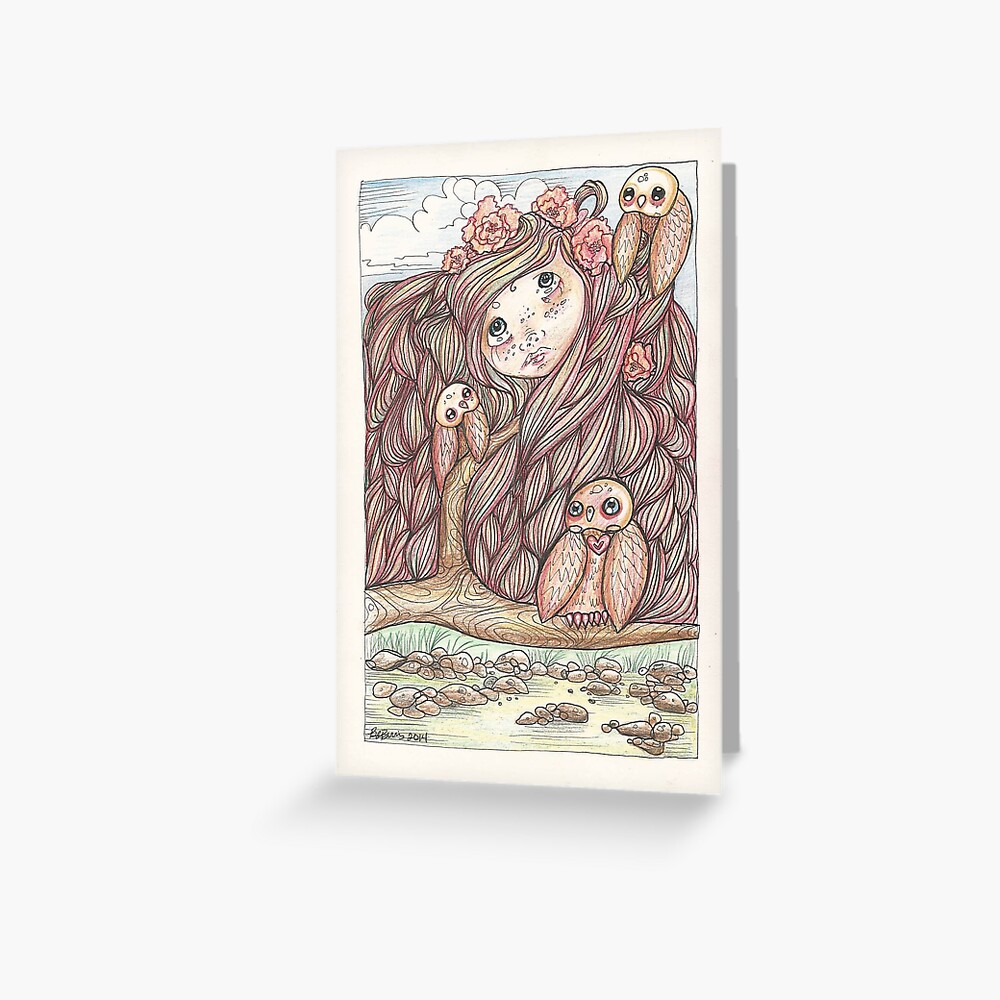 Item preview, Greeting Card designed and sold by bevmostic.