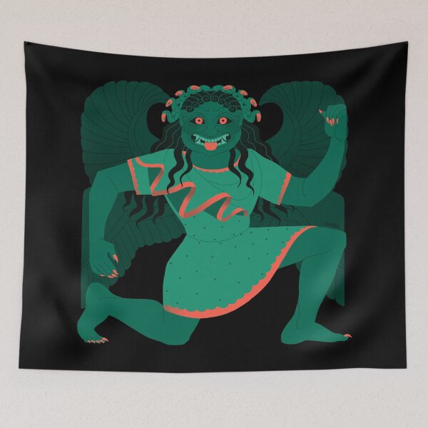 Item preview, Archaic Gorgon - Green designed and sold by flaroh.