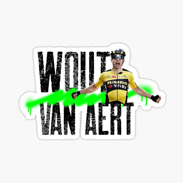 Item preview, Wout Van Aert Maillot Vert designed and sold by Whatalifestyle.