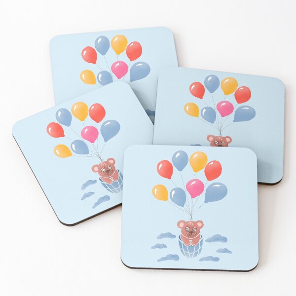 Item preview, Teddy Bear and Balloons designed and sold by OneLook.