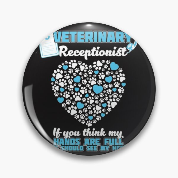 Item preview, Veterinary receptionist think my hands designed and sold by Themngocbao.