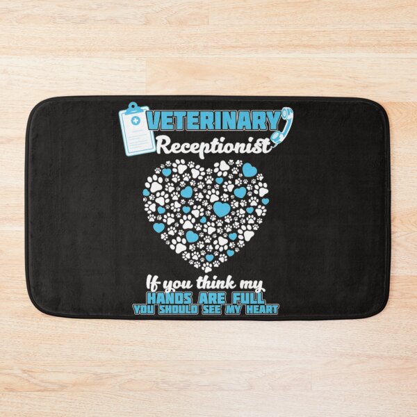 Item preview, Veterinary receptionist think my hands designed and sold by Themngocbao.