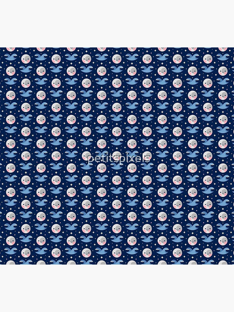 Thumbnail 5 of 5, Socks, Cute night sky designed and sold by petitspixels.