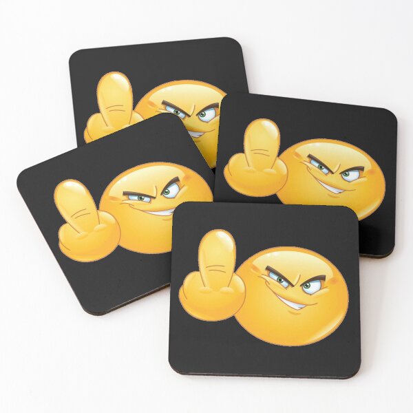 Item preview, Funny Middle Finger Emoji designed and sold by stillballin.