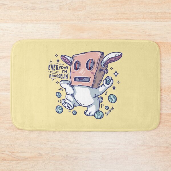 Item preview, Everyday I'm brusselin' Rabbit  designed and sold by SPIRIMAL.
