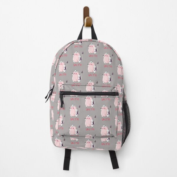 Item preview, Salty Cow. Cartoon image and dark pink text. designed and sold by JellyBeenzz.