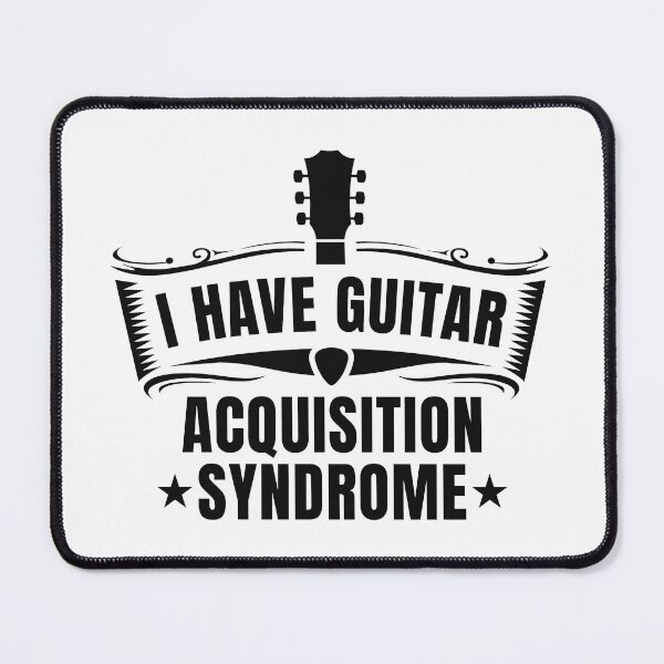 Item preview, I Have Guitar Acquisition Syndrome designed and sold by cherrific.
