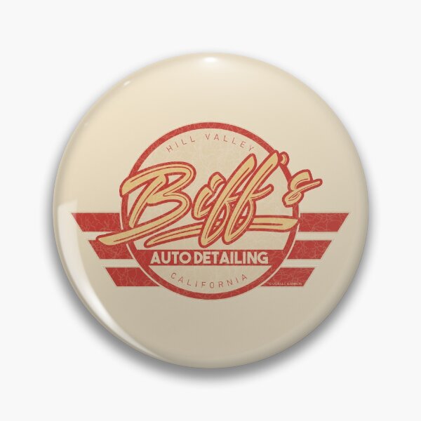 Item preview, Biff's Auto Detailing in Distressed Red. Back To The Future Movie designed and sold by PrintStopStudio.