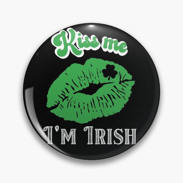 Artikelvorschau, Kiss me I'm Irish entworfen und verkauft von Tee-Star.