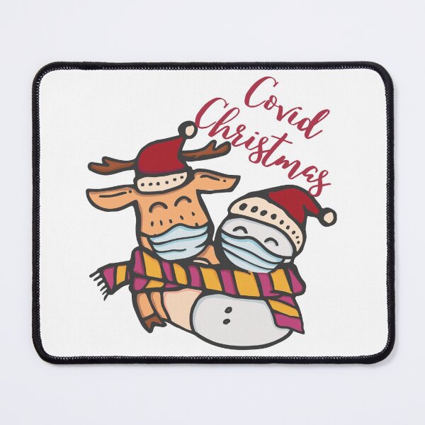 Item preview, Covid Christmas, Merry Christmas Quarantine Snowman Deer designed and sold by OneAction.