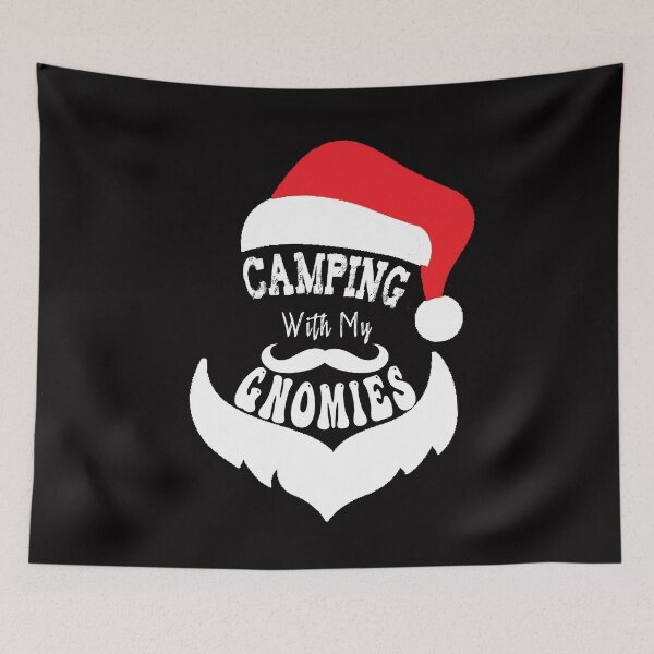 Item preview, Camping with my Gnomies funny christmas designed and sold by illustrapho.