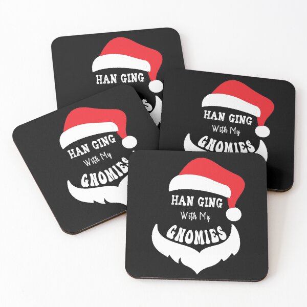 Item preview, Hanging with my Gnomies funny christmas designed and sold by illustrapho.