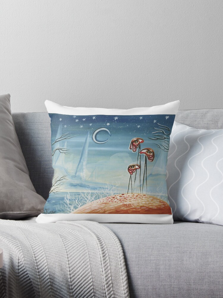 Item preview, Throw Pillow designed and sold by bevmostic.