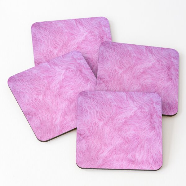 Item preview, Pink faux fur texture designed and sold by IONcreatION.