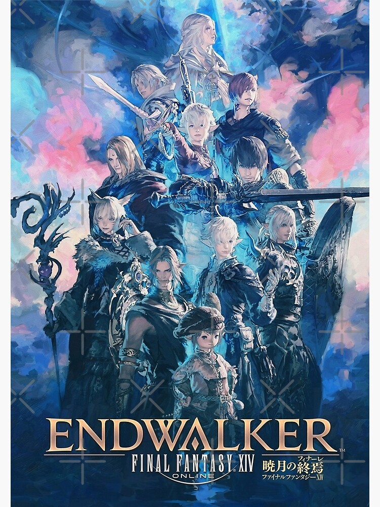 Final Fantasy Xiv Endwalker Spiral Notebook By Jamesvickers26 Redbubble