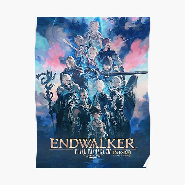 Final Fantasy XIV Endwalker Poster