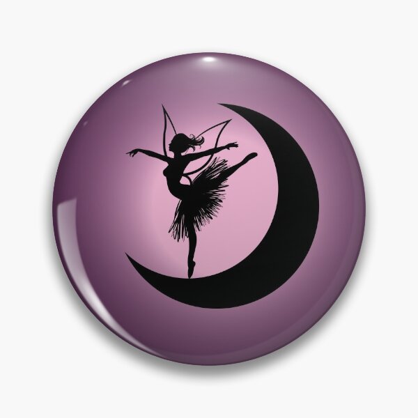 Item preview, Ballerina Fairy on the moon - pink designed and sold by CyrielleShop.
