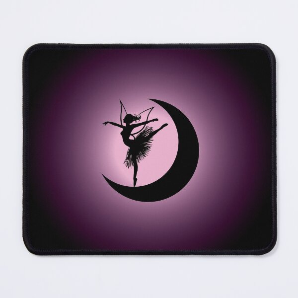 Item preview, Ballerina Fairy on the moon - pink designed and sold by CyrielleShop.