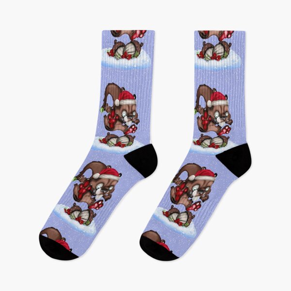 Item preview, Nutty Squirrel with his winter nuts, fantasy fun designed and sold by LoneAngel.
