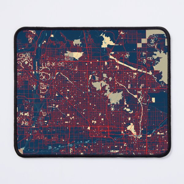 Item preview, Phoenix City Map of Arizona, USA - Hope designed and sold by deMAP.