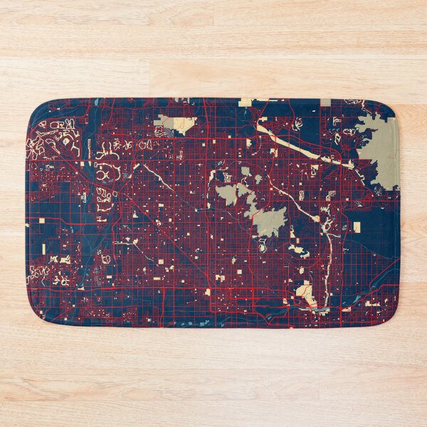 Item preview, Phoenix City Map of Arizona, USA - Hope designed and sold by deMAP.