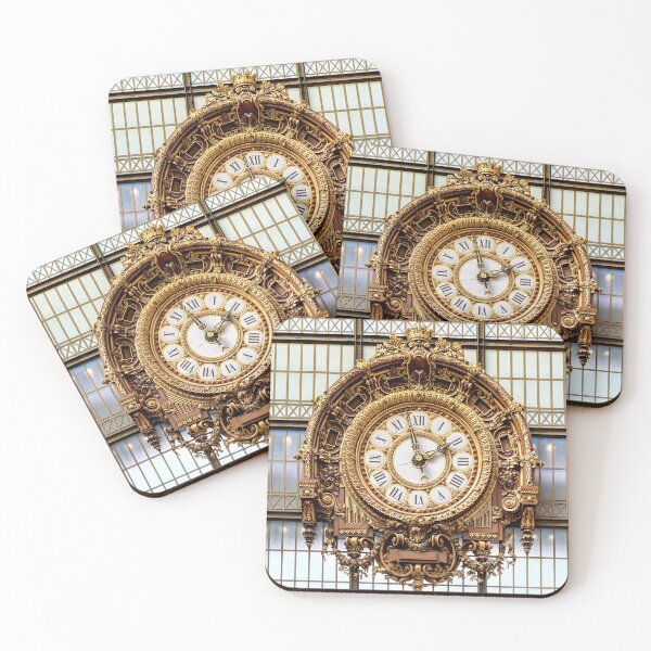 Item preview, Orsay Golden Clock Paris 03 designed and sold by Weston  Westmoreland.