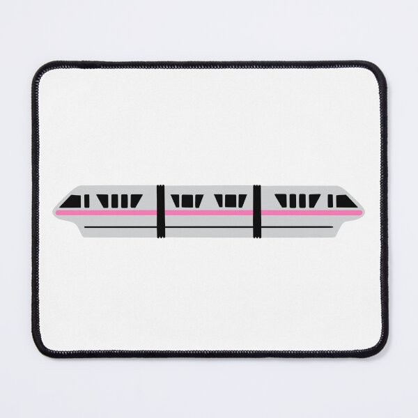 Item preview, Pink monorail designed and sold by Thingamabobbidi.
