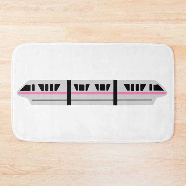 Item preview, Pink monorail designed and sold by Thingamabobbidi.