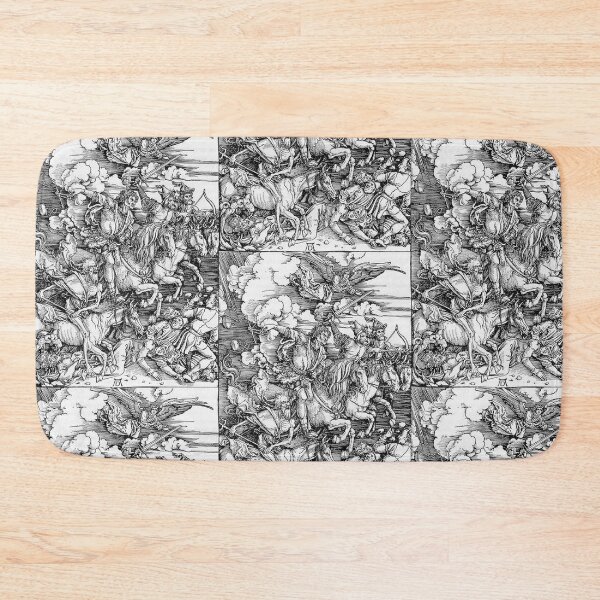 Artikelvorschau, Albrecht Durer the four horsemen of the apocalypse entworfen und verkauft von Vintage Designs +.