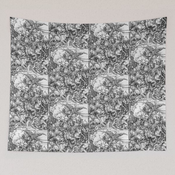 Item preview, Albrecht Durer the four horsemen of the apocalypse designed and sold by Vintage Designs +.