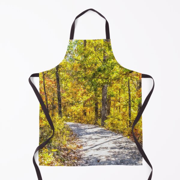 Item preview, Curved Fall Season Pathway Painterly designed and sold by mljdwhite.