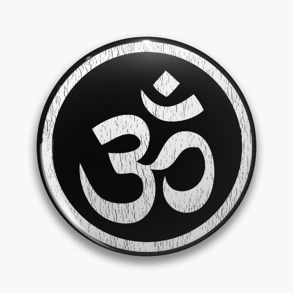 Item preview, OM mantra symbol - vintage white designed and sold by Akoa.